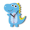 Holzwanduhr für das Kinderzimmer Modell Dinosaurier