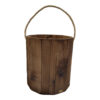 Holz-Abfalleimer- und Taschentuchbox-Set – Linda