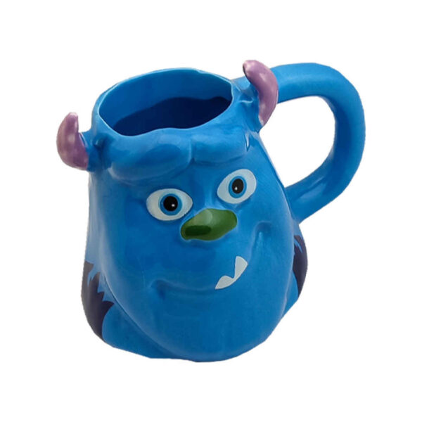 Fantasie Keramik-Kaffeetasse - Blauer Sullivan Design