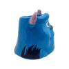 Fantasie Keramik-Kaffeetasse - Blauer Sullivan Design