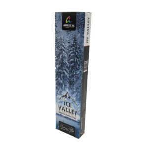 Amreeya Ice Valley Handgemachte Räucherstäbchen – 20 Stäbchen (Packung mit 4)