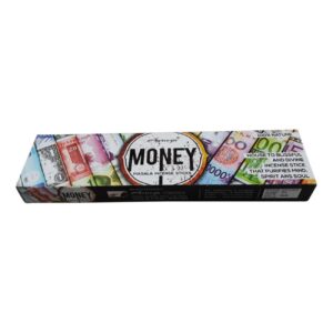 Amreeya Money Räucherstäbchen – Duft der Ermächtigung, 20 Stäbchen (Packung mit 4)