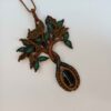 Künstlerisches Macrame-Halsband – Handgemacht im Baum des Lebens-Modell