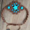 Bohemian Besticktes Makramee-Armband für Damen Modell Stern