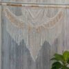 Boho Makramee-Wandbehang Wandteppich Kunst Modell Engel
