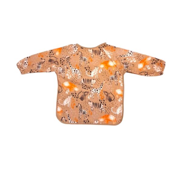 Süßes Baby Lätzchen mit Ärmeln Modell Tier