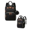 Windel Tasche mit Seitentaschen für Baby Zubehör Modell Bett Umwandelbar