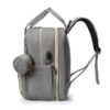 Windel Tasche mit Seitentaschen für Baby Zubehör Modell Bett Umwandelbar