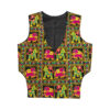 Bestickte Damenweste mit Elefanten-Design