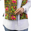 Bestickte Damenweste mit Elefanten-Design