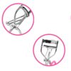 Wimpernzange mit Federmechanismus und Ersatzpads Wimpernwerkzeug