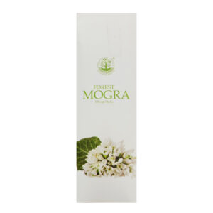 Forest Mogra Blume Räucherdhoop Stäbchen – Handgemacht, 20 Stäbchen (Packung mit 4)