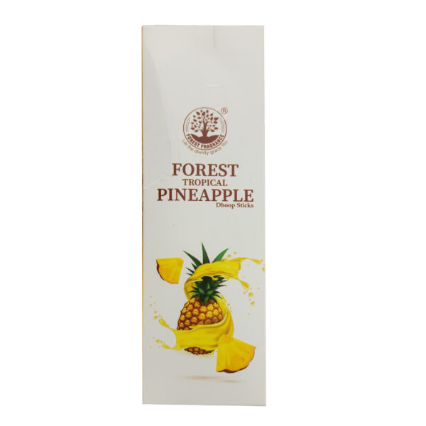 Forest Ananas Räucherdhoop Stäbchen - 10 Stäbchen (Packung mit 4)