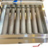 Gas Kebab Grill Brenner - Stahl mit 7 Brennern, Abdeckungsstil