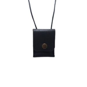 Taweez Hals Beutel – Echtes Leder Amulett Halter – Spirituelle Schutz
