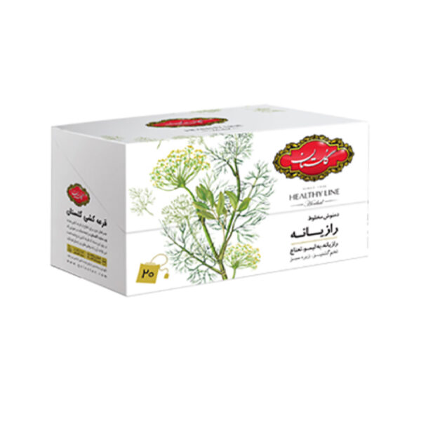 Golestan Fenchel Kräutertee-Mischung - Packung mit 20 (5 Packungen)