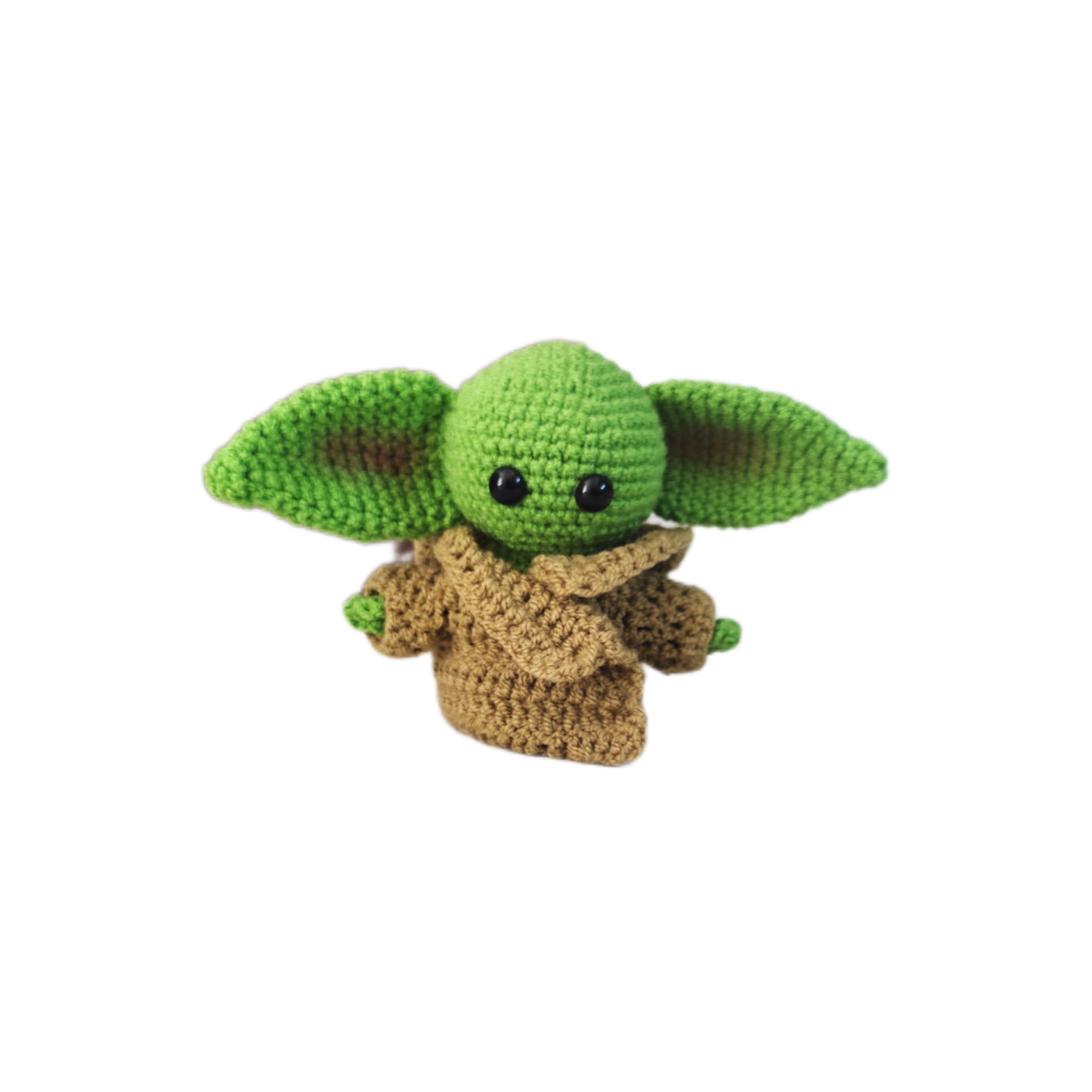 Amigurumi Gehäkeltes Grogu Kuscheltier – Baby Yoda Plüschtier