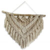 Makramee-Wandbehang Wandteppich Kunst Boho Modell Stroh