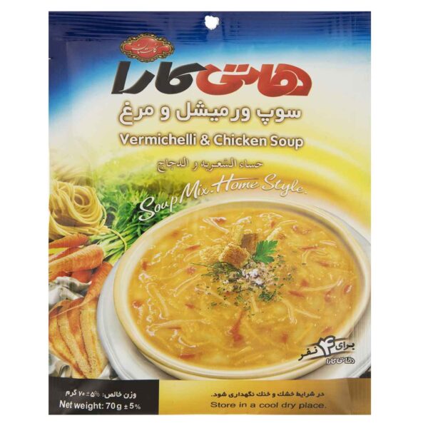 Hoti Kara Instant-Pulver Fadennudeln- und Hühnersuppe 70g (20x)