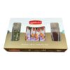 Echter iranischer Negin Safran 3 g mit Kardamom & Nabat-Hartbonbon Geschenkeset