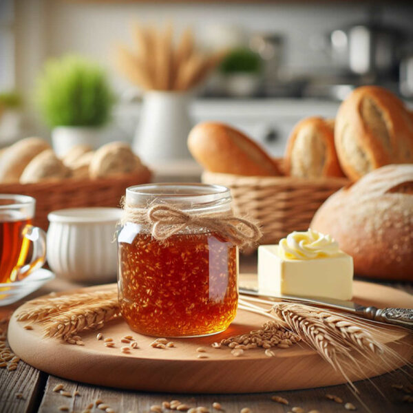 Iranische Marmelade - Weizenkeime 480 Gramm | 100 % Natürlich, Handgemacht