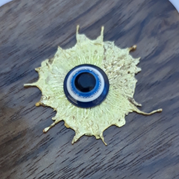 Islamischer Rückspiegelanhänger für Autos verziert mit „Ya Amir Al Mu’minin“