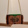 Islamischer Rückspiegelanhänger für Autos mit einem Taschen-4-Qul-Surah