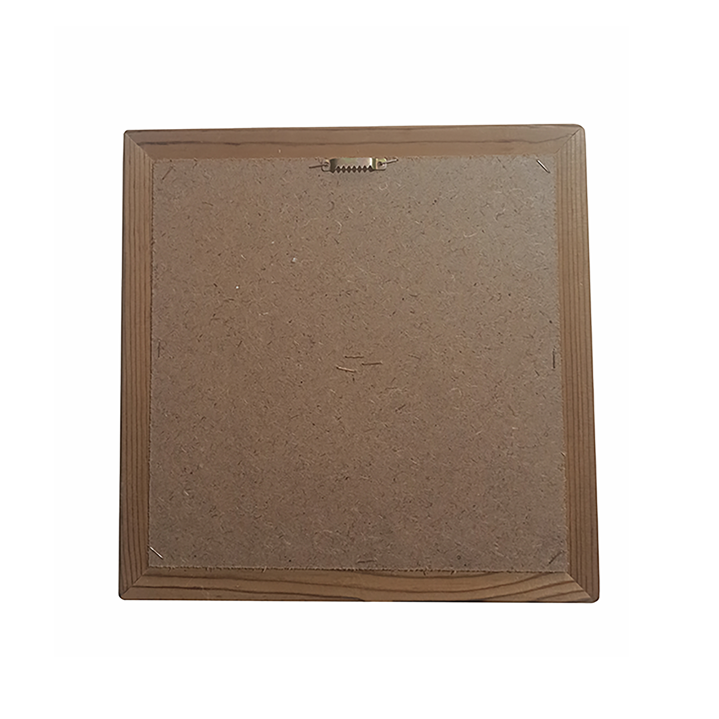 Islamische dekorative Keramikfliese – Wandkunst mit Holzrahmen