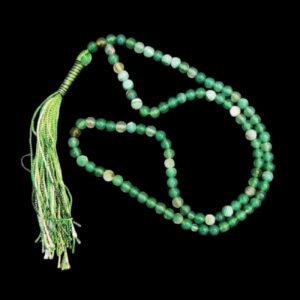 Islamischer Madagaskar-Achat Rosenkranz mit 101 Gebetsperlen Tasbih gefertigt