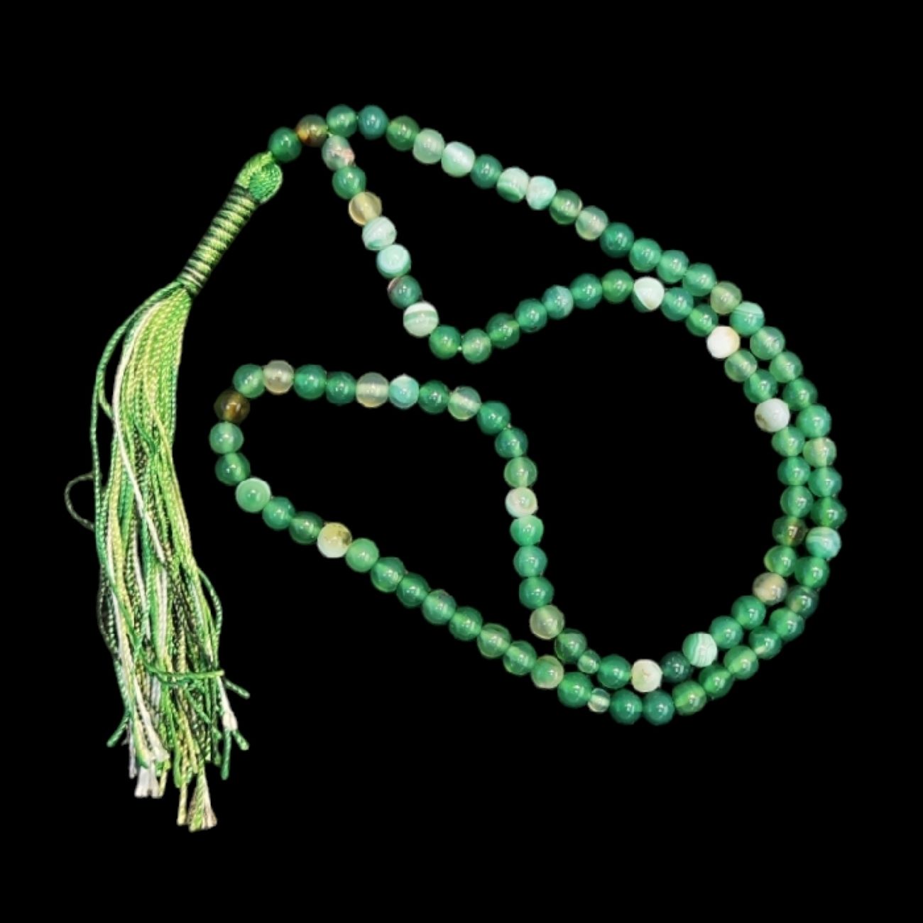 Islamischer Madagaskar-Achat Rosenkranz mit 101 Gebetsperlen Tasbih gefertigt