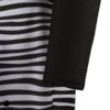 Islamisches Modisches Badebekleid Set für Frauen (3-teilig) mit Streifenmuster