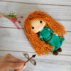 Amigurumi Handgemachte Gehäkelte Puppe – Merida Design | Weiches Kuscheltier