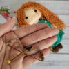 Amigurumi Handgemachte Gehäkelte Puppe – Merida Design | Weiches Kuscheltier