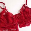Lingerie-Set Spitzen-BH & Tanga Guipure für Damen