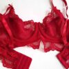 Lingerie-Set Spitzen-BH & Tanga Guipure für Damen