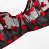 Lingerie-Set Spitzen-BH & Tanga Guipure für Damen mit Teddy-Design