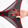 Lingerie-Set Spitzen-BH & Tanga Guipure für Damen mit Teddy-Design