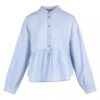 Langarm-Peplum-Bluse für Damen