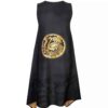Lockeres Kleid für Damen inspiriert vom iranischen Kalligraphie-Design