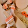Macrame Boho Chic Flache Hausschuhe für Damen Modell Fall