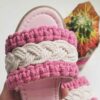Macrame Boho Chic Hausschuhe für Damen Modell Kaktus