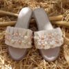 Macrame Boho Chic Hausschuhe für Damen Modell Pearl