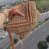 Macrame Schultertasche - Handgewebt für Frauen Modell Maryam