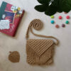 Macrame Sling Tasche - Handgewebt für Frauen Modell Boho