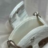 Macrame Sling Tasche für Frauen - Handgewebt mit Blatt Design
