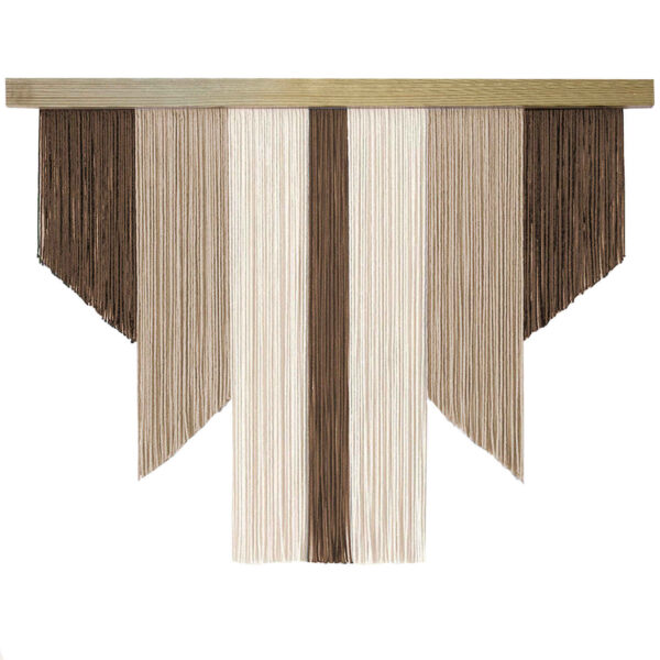 Makramee-Wandbehang Wandteppich Kunst Boho Modell Geometrisch