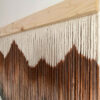 Makramee-Wandbehang Wandteppich Kunst Boho Modell Berg