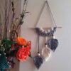 Makramee-Wandbehang Wandteppich Kunst Boho Modell Schaukel