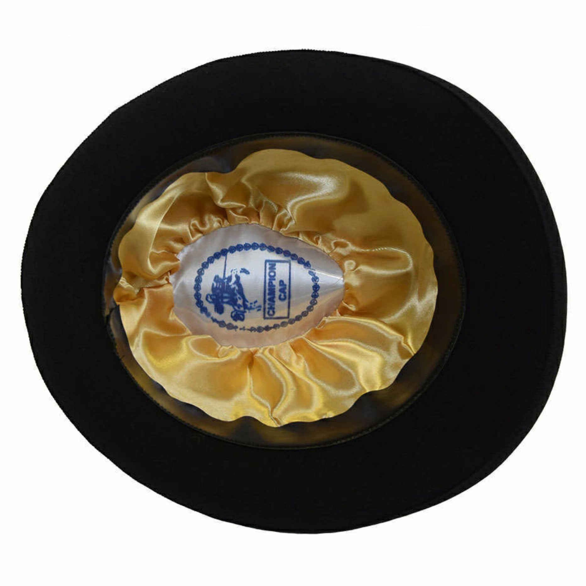 Herren Chapeau-Hut in Schwarz – Klassische Wollmischung