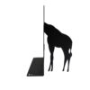 Giraffen-Design Buchstütze aus Metallkunst – verspielte Option für Kinderregale
